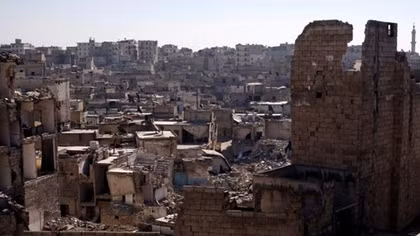 Family's return to rebuild Aleppo street points to Syria's future