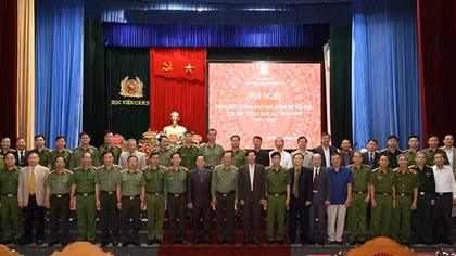 People's Police Academy reviews 45 years of university-level training