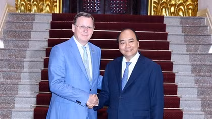 Prime Minister hosts Germany's Thüringen Minister-President