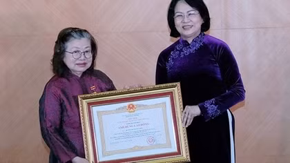 80-year-old vaccine researcher honoured with Hero of Labour title