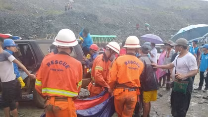 Death toll rises above 160 in Myanmar jade mine collapse