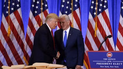 As Trump emissary to Congress, Mike Pence faces potential obstacle - his boss