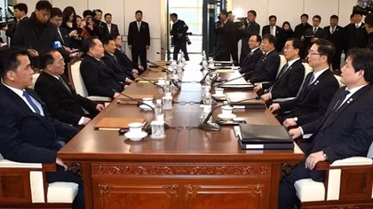 South Korea's Moon hopes inter-Korean thaw 'opens door' for nuclear talks with U.S.