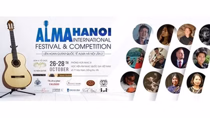 Alma international guitar festival set to rock Hanoi