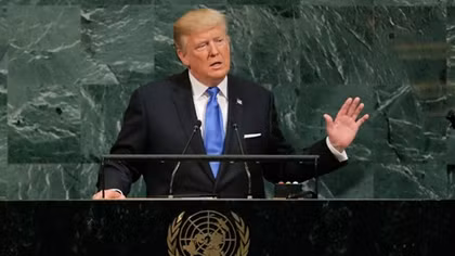 At U.N. podium, Trump to tout protecting U.S. sovereignty