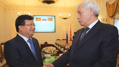 Deputy Prime Minister meets Governor of Saint Petersburg