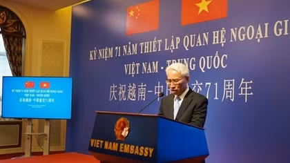 71 years of Vietnam-China diplomatic relations celebrated in Beijing