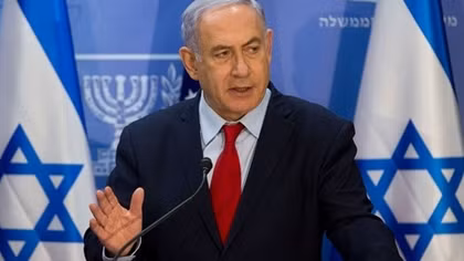 Netanyahu blames Iran for blast on Israeli-owned ship which Tehran denies