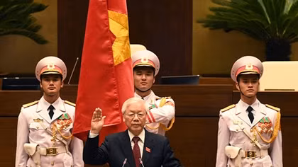 Party leader Nguyen Phu Trong becomes new President