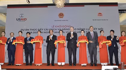 The US launches project to help improve Vietnamese small and medium enterprise