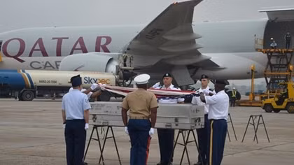 United States holds 142nd repatriation ceremony