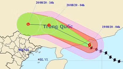 Northern Vietnam is on alert as strong storm Higos closes in