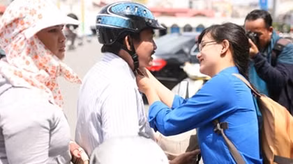 Campaign launched to promote use of motorcycle helmets