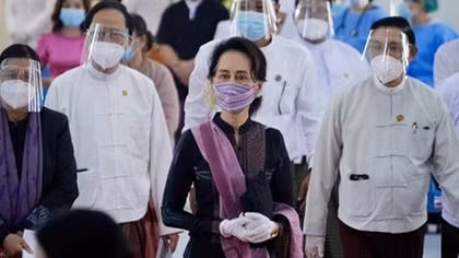Myanmar leader Aung San Suu Kyi arrested