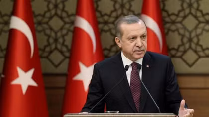 Erdogan says U.S.-led coalition gives support to terrorist groups in Syria