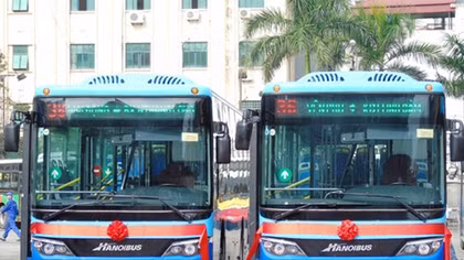 Hanoi replaces new high-quality buses on several routes