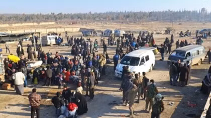 Thousands evacuated from Aleppo after deal over besieged villages