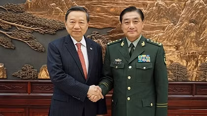 Minister To Lam meets with Chinese colleagues