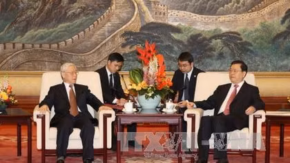 Party leader underlines importance of parliamentary cooperation with China