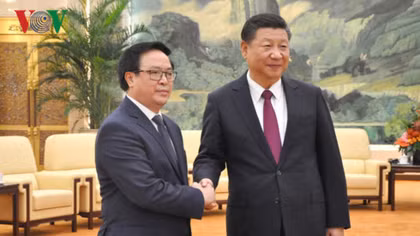Chinese Party chief hosts Vietnamese Party leader’s special envoy