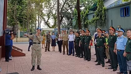 Vietnam's Level-2 Field Hospital No 3 ready for mission in South Sudan