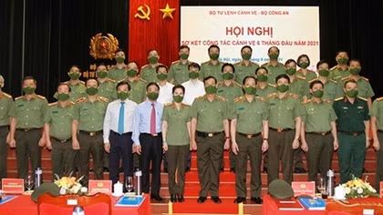 Security Guard Police High Command reviews security protection work in H1