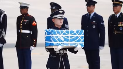 Trump thanks Kim as North Korea transfers remains of missing U.S. soldiers