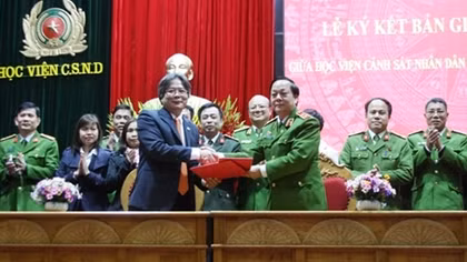 People’s Police Academy signs cooperation deal with Vietnam- Germany Hospital