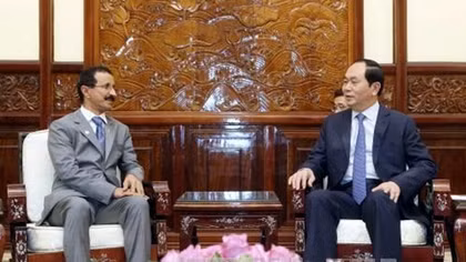 President Quang hosts UAE’s DP World leader