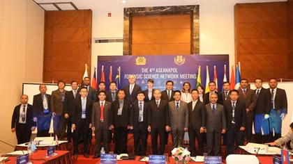 4th ASEANAPOL Forensic Science Network Meeting held in Hanoi