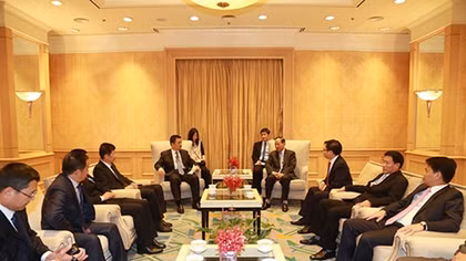 Deputy Minister Le Quy Vuong receives delegation of Chinese People’s Armed Police Force