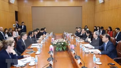 Party official receives US-ASEAN Business Council delegation