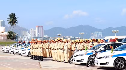 Traffic police deploy forces to ensure traffic safety for upcoming ASEAN Foreign Ministers' Retreat