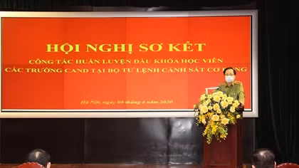 Training course for fresh cadets from public security schools reviewed