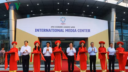 APEC 2017: International media centre opens in Da Nang
