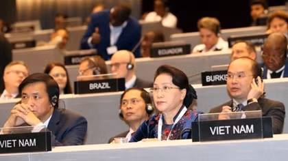 Top legislator attends IPU-138 general debate on migrants, refugees