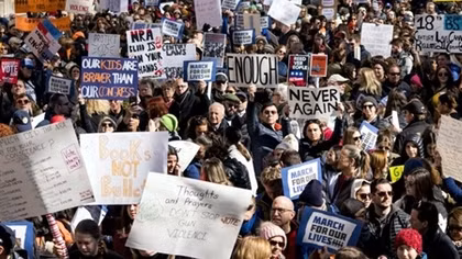 'No more' or we vote you out: students lead huge U.S. anti-gun rallies
