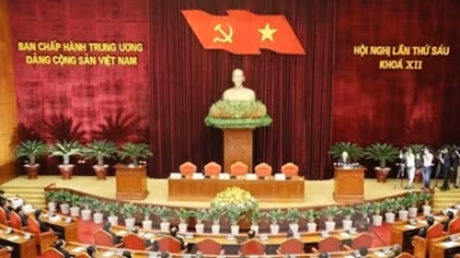 Party Central Committee adopts sixth session’s resolution