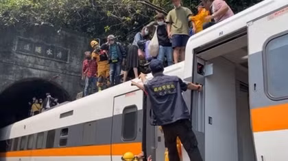 Taiwan train crash kills 36 in deadliest rail tragedy in decades