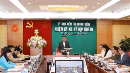 Party’s Inspection Commission reveals outcomes of 30th session