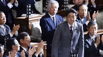 Japan's Abe re-elected prime minister after big election win