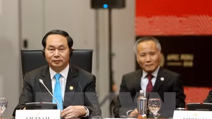 Vietnamese President attends APEC High-Level Week