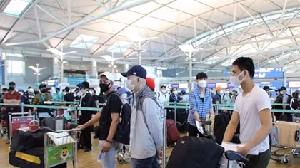 Over 640 Vietnamese repatriated from Singapore, Republic of Korea