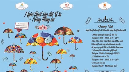 Umbrella installation to debut in Da Nang