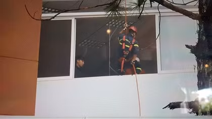  Firefighting and rescue drill takes place in Lam Dong province 