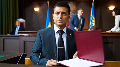 Vote count confirms comic's lead in Ukraine elections
