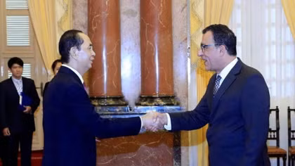 President receives new foreign ambassadors