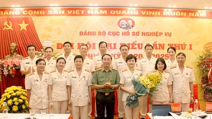 Criminal Records Department holds first Party Congress