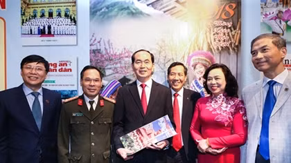 President Tran Dai Quang - a beloved leader and close friend of the press