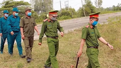 Professional communal police officers restore public order and security in Dong Thap 